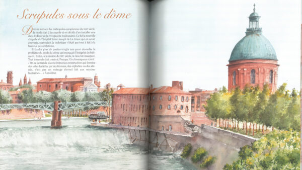 Toulouse - Aquarelles et Histoires de Garonne intérieur